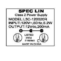 Cens.com L3C Series ACDC Linear Adapters SPEC LIN ENTERPRISE CO., LTD.