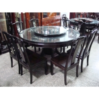 Cens.com Round Ebony Table & Chair Set YEOU SHYANG FURNITURE CO., LTD.