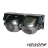 Twin CCD Rear View Camera - 180+60 Degrees