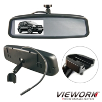 NISSAN Professional Rear View Mirror with 4.3”TFT LCD Monitor