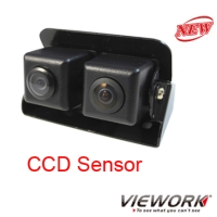 Square Rear View Camera with IR LED
