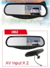 Mini Bumper Camera + OSD Guide Line Select