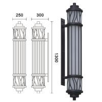 Made-to-order wall lamp