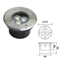 LED in-ground light