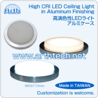 Cens.com High CRI LED Ceiling Light in Aluminum Finishing, RV High CRI LED Ceiling Light in Aluminum Finishin ARTH TECH CO., LTD.