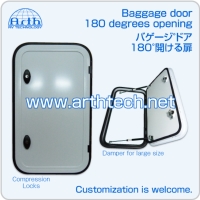Cens.com Baggage door with 180 degrees opening, RV Baggage door with 180 degrees opening ARTH TECH CO., LTD.