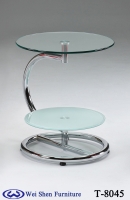 Cens.com Glass Coffee Table，Teapoy WEI SHEN STEEL FURNITURE CO., LTD.