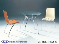 Cens.com Dining table, Dining chair, Glass table, Tube furniture, Dining furniture WEI SHEN STEEL FURNITURE CO., LTD.