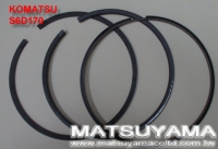 Cens.com Komatsu Piston Ring – S6D170 MATSUYAMA CO., LTD.