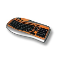 Cens.com Curves Multimedia Keyboard (wireless & USB Cable) SOLID YEAR CO., LTD.