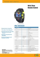 Cens.com Remote Control Watch - RCWD01 DXG TECHNOLOGY CORP.