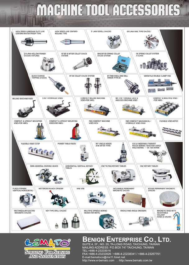 Benign Enterprise Co Ltd Taiwan Industrial Exports The Middle East Special Advertisement Page Cens Com