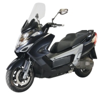 KYMCO's Myroad 700i high-level touring scooter is the biggest scooter produced in Taiwan.