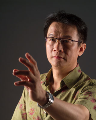 Roger Lin, assistant vice president and chief of Nova`s design team and research lab.