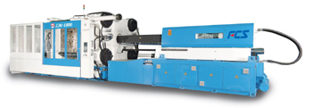 The all-electric injection molding machine produced by Fu Chun Shin.