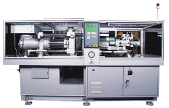 Servo energy-saving/ fully hydraulic injection molding machine developed by TMC.