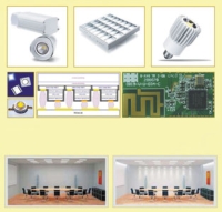 The alliance of Taiwan's LED lighting manufacturers aim to target conference rooms as its first niche for intelligent LED mood lighting. (photo courtesy Technology Center for Service Industries)
