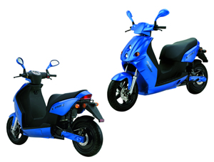 The e-max electric scooters