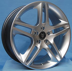 Aluminum-alloy wheel rim with state-of-the-art stylish design.
