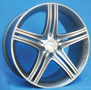 Top-level alloy wheel rim features simplified structure design.