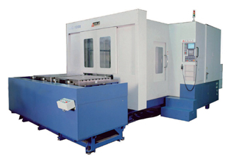 Horizontal machining center.