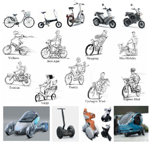 Regardless of type and shape, electric vehicles are the future of transportation. (photo courtesy of vehicle makers)