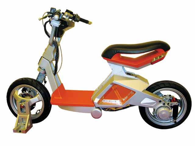 The Roboscooter concept e-scooter model from SYM