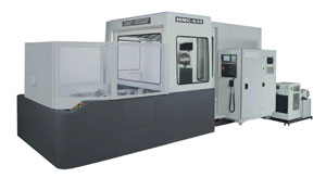Horizontal machining center developed by CNC-Takang.