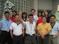 Water Ware Project manager Chen Chang-hsiung and his teammates.