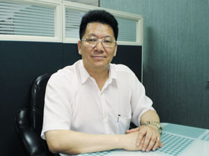 Johnson Tzou, Koa Yuan University`s Dean and Professor of Mechanical and Automation Engineering and chief director of FITRDC.
