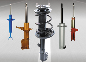 The quality of China-made automotive shock absorbers has improved significantly. (photo courtesy of Zhejiang Zhongxing Shock Absorber Mfg. Co., Ltd.)
