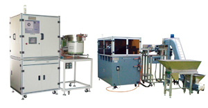 Optical screw sorting machine developed by Chun Chan.