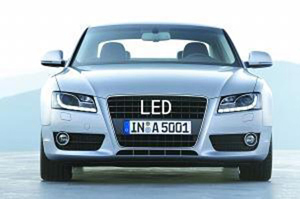 LEDs taillights are predicted to achieve rising-star status over the next few years by winning a market penetration of about 28% in 2011, relative to 15% for 2010.