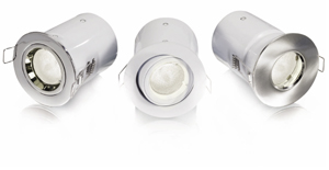 Aurora’s fire-rated SOLA downlight.
