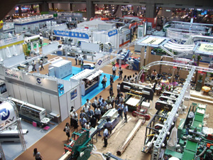 Tu is pushing to hold the Interwood Taipei show in Taichung during his term. Pictured is the opening ceremony of Interwood 2008.