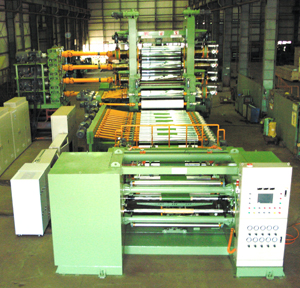 Semi-rigid PVC sheet and film production line developed by Shine Kon.