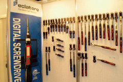 Eclatorq displayed all its digital torque tools at Taiwan Hardware Show 2009.