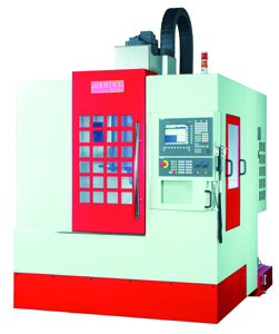 High-speed CNC vertical machining center developed by Genins.
