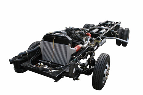 JAC’s HFC6585KYD3 bus chassis is highly adaptable, stable and can be remodeled to fit 6-meter high buses.