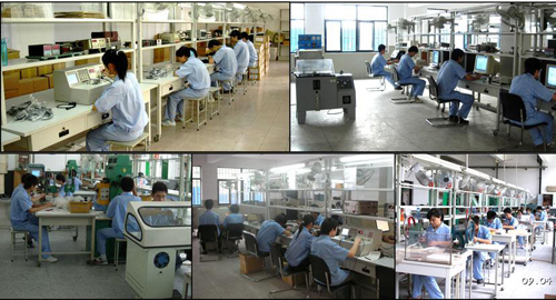 Production lines in the firm’s plant. 