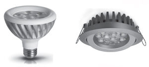 Ledionopto’s lens technology makes LED lamp smart.