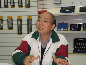 A-Kraft chairman Louis Chen emphasizes the importance of management efficiency.