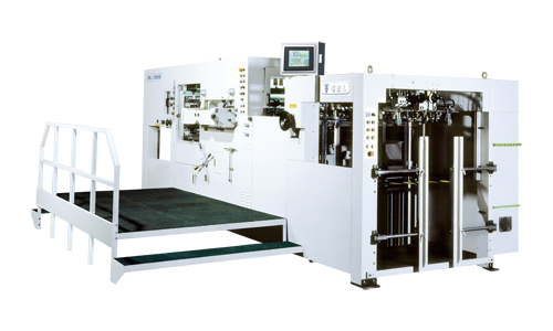 Automatic diecutting machine developed by Tsair Shuenn.