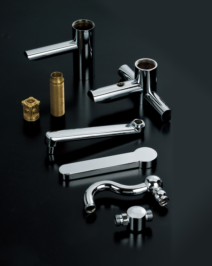 Hung Yu’s brass pipes are widely used in bathroom fixtures, firefighting equipment and kitchen fittings.