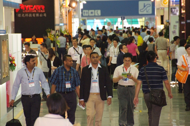 Crowds of international buyers attended the dual-format annual event.