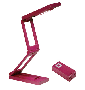 Santi’s foldable LED desk lamps.