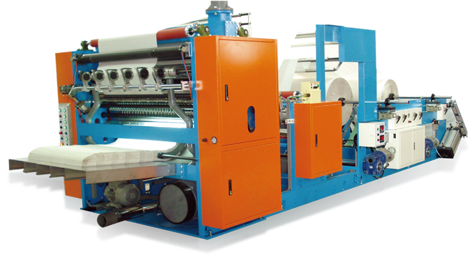 JPMC’s tissue paper converting machines meet a diversity of folding requirements.
