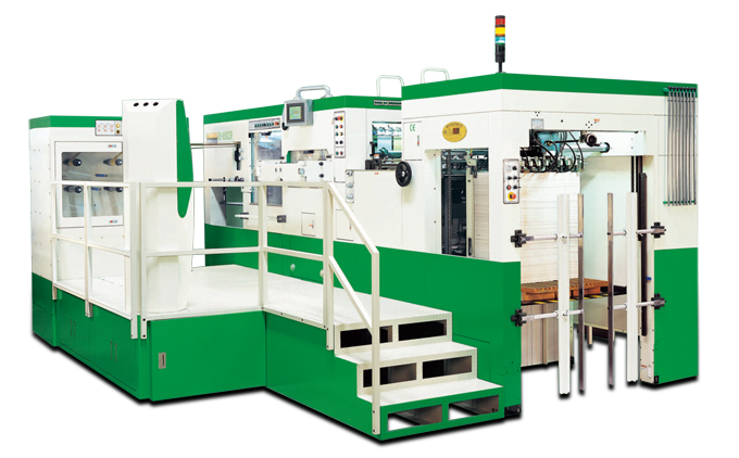 Baoder’s automatic foil stamping with embossing and die-cutting machines accurately controls foil lengths thanks to computerized foil pulling systems. 