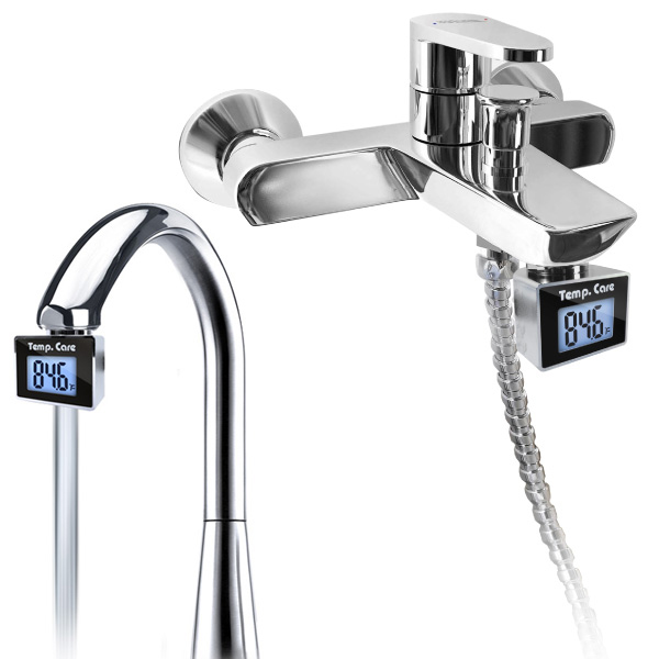 Temp Care can be installed on 80% of faucets and showerheads.