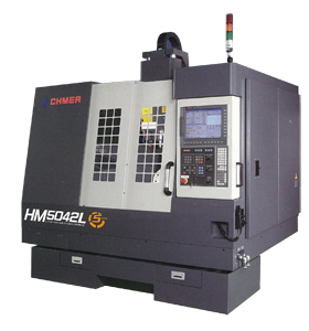 Ching Hung’s HM5042L 5-axis control linear motor drive high-speed milling center.